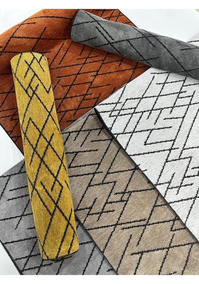 Nassa Hav Toz Vermez Yumuşak Dokulu Makinede Yıkanabilir Kaymaz Dekoratif Şönil Kilim Halı Renkli