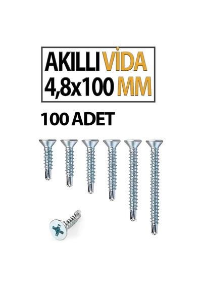 Akıllı Vida 4,8x100 Mm 100 Adet Diğer
