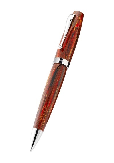 Montegrappa Mia Flaming Heart Özel Üretim, Kahverengi, Tükenmez K Siyah