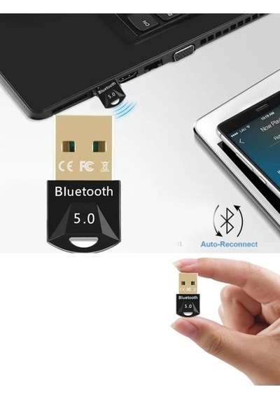 Masaüstü Bilgisayar Bluetooth Adaptör V5.0 Usb Dongle Bluetooth Aparatı Çevirici Dönüştürücü
