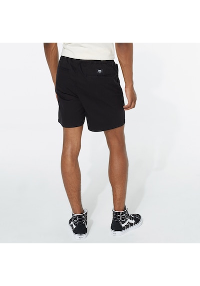 Vans Range Relaxed Elastic Erkek Siyah Şort Düz Vn0a5fkdblk1 2800282