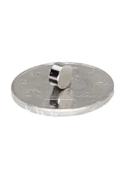 50 Adet Yuvarlak Neodyum Mıknatıs, 6x3 Mm Boyut, Güçlü Çekim