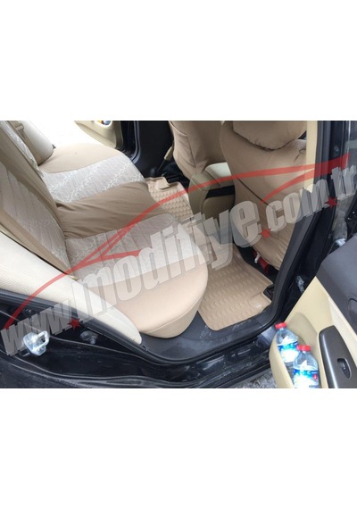 Honda Civic Fd6 Havuzlu Bej Paspas Araç Içi Koruma Paspası