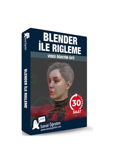 Blender ile Rigleme Video Ders Eğitim Seti