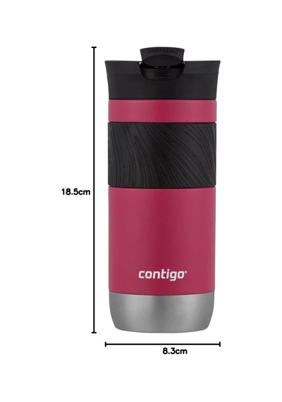 Byron Pro Snapseal Termos Bardak 470ml Pembe Çok Renkli