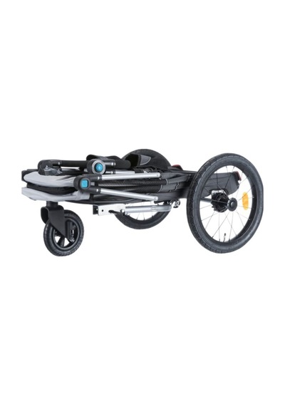Köpekler İçin Bisiklet Römorku M: 63 95 90\132cm, Gri