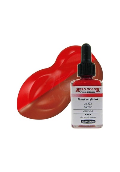 Schmincke Aero Color 28Ml No 302 Carmine