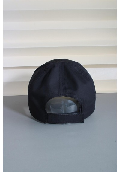 Cappello Siyah Spor Şapka Unisex Arkası Cırtlı Ayarlanabilir 24sapkaduz - Siyah