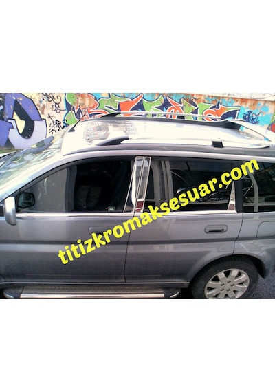 Honda Hrv Krom Cam Alt Çıtası ve Kapı Direği Aksesuarı 10 P.