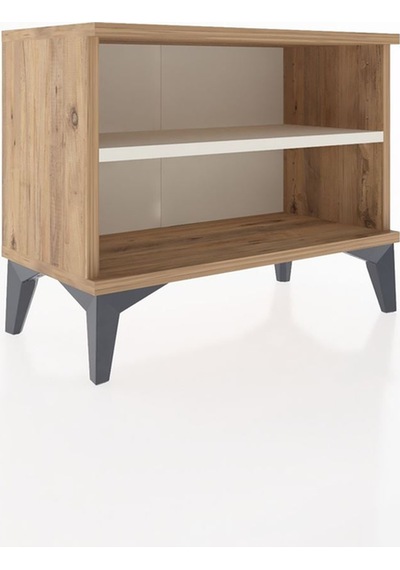 Arges Komodin Tek Raflı 60x30x48 Çam-aytaşı Çam