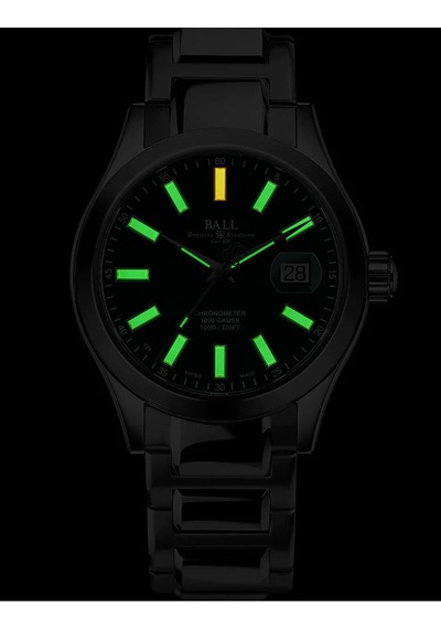 Ball Nm9026c-s6cj-gr Erkek Kol Saati Gümüş