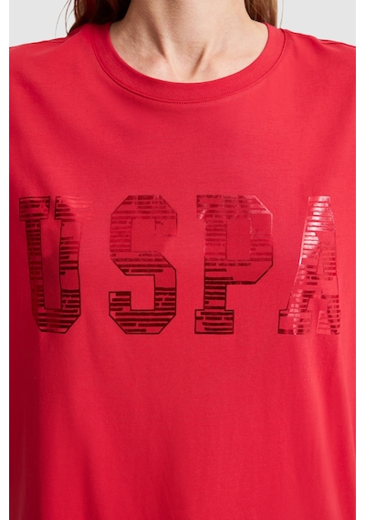 U.s. Polo Assn. Kadın Kırmızı Tişört Basic 50321690-vr171 Basıc Kırmızı