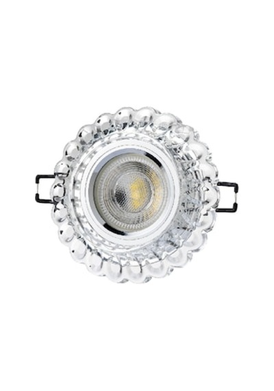 10 Adet Ct 6594 Cata Sümbül Cam Spot Kasası Led Çerçeveli Günşığı