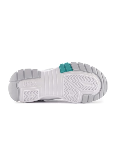 U.s. Polo Assn. Vıncent Wmn 4fx Gri Kadın Sneaker 000000000101502371 Gri - Lila - Yeşil