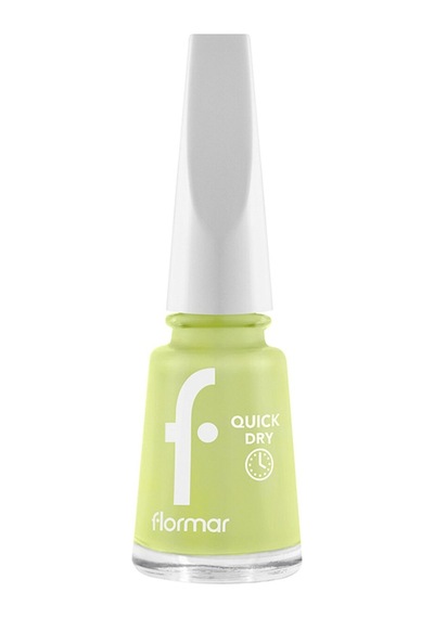 Flormar Quick Dry Çabuk Kuruyan İnce Yapılı Oje - Qd43 Green First - 6 Adet Tarı