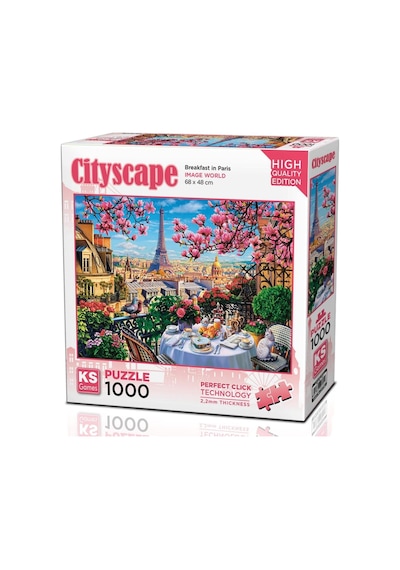 Ks Games 1000 Parça Paris'te Kahvaltı Puzzle