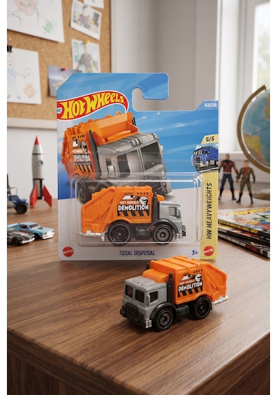 Hot Wheels Total Disposal Th Oyuncak Araba Çok Renkli