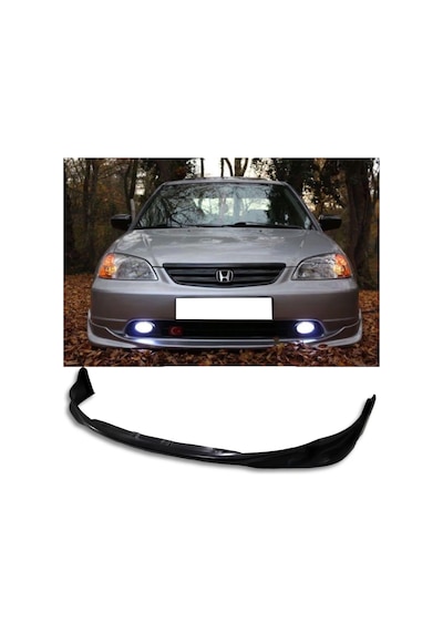 Honda Civic Vtec2 S2000 Ön Ek Mat Siyah Plastik Karlık 2001-2003