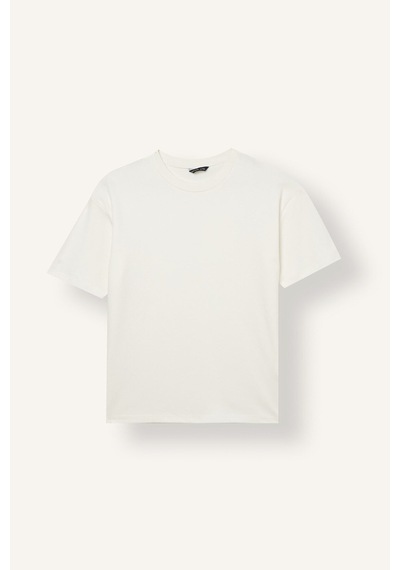Defacto Oversize Tişört Erkek Çocuk G6486a826smer105 Ekru-er105