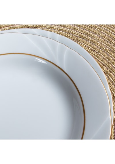 GÜRAL SOPRANO 6 ADET 19 cm ÇUKUR TABAK - GOLD