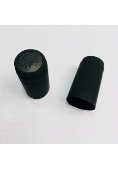Kapşon Siyah 31.5-55 Mm Şarap Şişesi Kapatma 100 Adet
