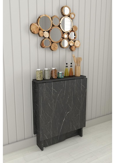 Asra Trend Royal Mermer Desen Km-32 Ultra İnce Katlanır Masa 133x60 Cm 17 Cm Kapalı Genişlik 6 Kişilik Yer Tasarruflu Akıllı Mutfak Masası%100 Mdflam Çok Renkli Asra Trend Royal Mermer Desen Km-32 Ultra İnce Katlanır Masa 133x60 Cm 17 Cm Kapalı Genişlik 6 Kişilik Yer Tasarruflu Akıllı Mutfak Masası%100 Mdflam Çok Renkli
