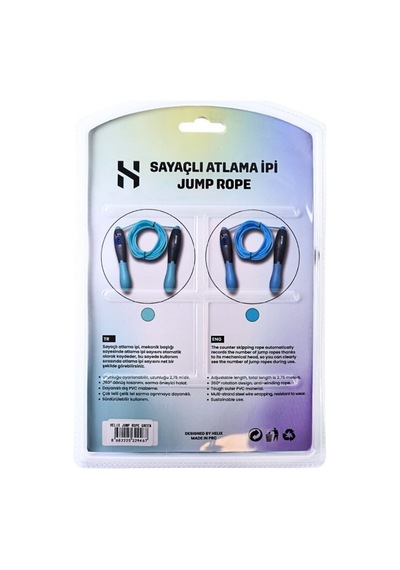 Helix Atlama İpi Yeşil Sayaçlı - Cjr-200