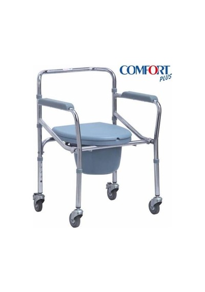 Comfort Plus Ky696 Tekerlekli Klozet Yükseltici Sandalye Kovalı
