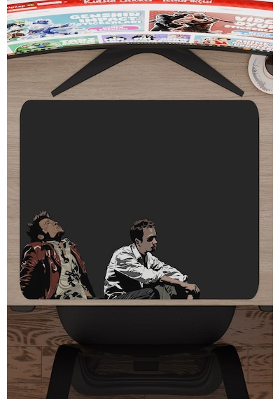Fight Club Dövüş Kulübü Film V5 48x40 Xl Gaming Kauçuk Kaymaz Taban Mouse Pad Fare Altlığı