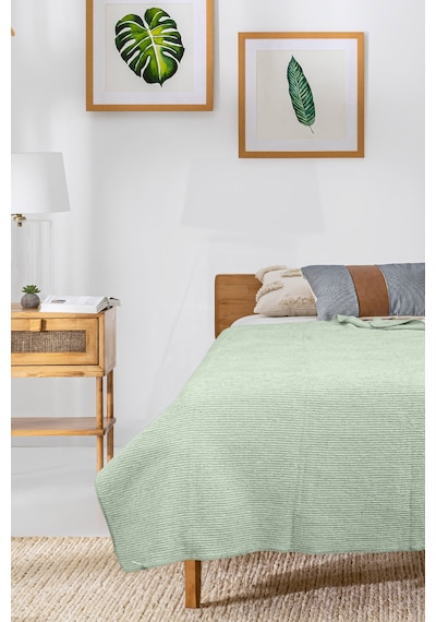 Verra Home Pamuklu Tv Battaniyesi 150 x 200 Yeşil