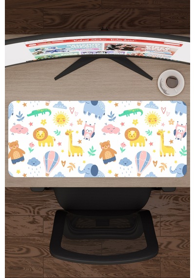 Çocuk Kaymaz Dikişli Kauçuk Oyuncu Mousepad V2 - 70x30 Xl Gaming Mouse Pad Fare Altlığı