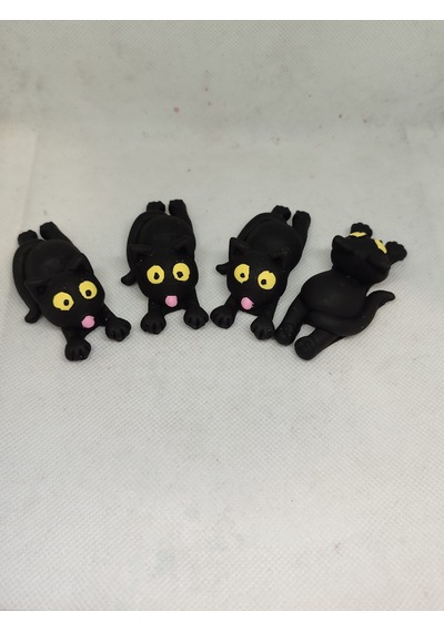 Tırmanan Kedi Magnet Siyah