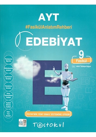 Eksen Yay.Ayt Edebiyat Fasikül Anlatım Rehberi Test Okul