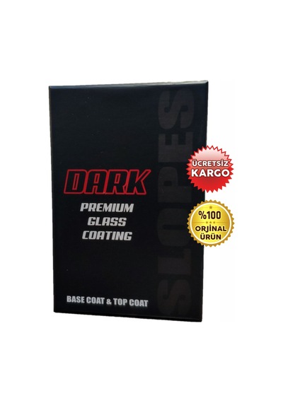 Slopes Dark Premium Glass Coating Çift Kat Seramik Kaplama 60 Ml