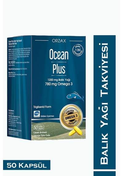 Ocean Plus 1200 Mg 50 Kapsül