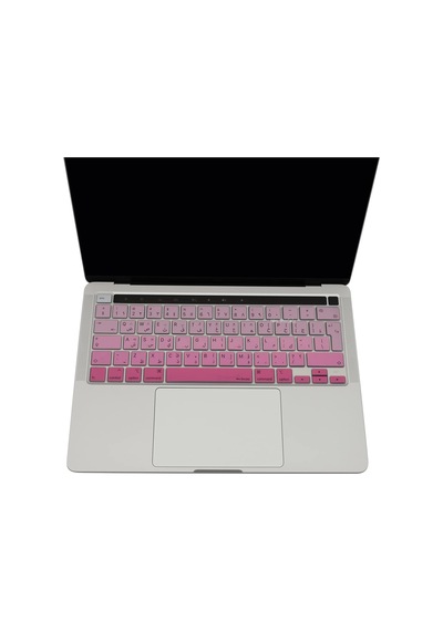 Macbook Uyumlu Klavye Koruyucu Arapça A2338 M1 M2 13 İnç A2251 A2289 A2141 16 İnç Uk Iso Ters L Enter Silikon Keyboard Cover Touch Bar Pembe 79817216