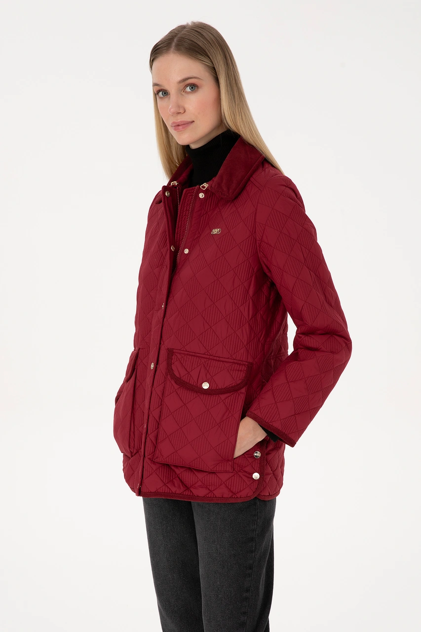 U.s. Polo Assn. Kadın Mont 50307939-vr104 Koyu Frambuaz/dark Raspberry