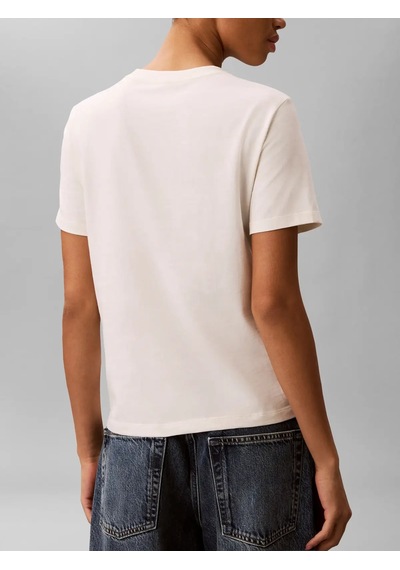 Calvin Klein Ss Baby Terry Hero M, Yas Krem Kadın T-shirt