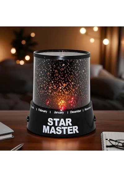 Star Gece Lambası, Çocuk Oda İçi Gökyüzü Aydınlatma, Yıldızlı Genel