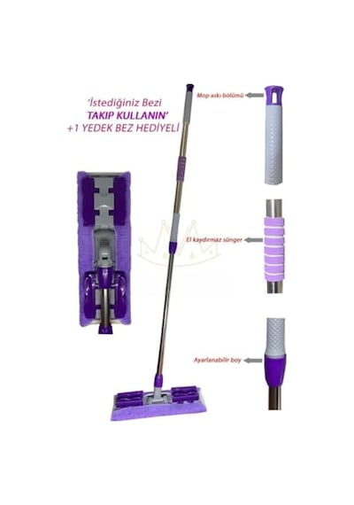 Sihirli Mop Yer Fayans Duvar Yüzey Temizlik Mikrofiber Mandallı Mop, Teleskopik Saplı İstediğin Bezi Tak Kullan Hediye Yedek Bez ' Li Açık Bej Sihirli Mop Yer Fayans Duvar Yüzey Temizlik Mikrofiber Mandallı Mop, Teleskopik Saplı İstediğin Bezi Tak Kullan Hediye Yedek Bez ' Li Açık Bej