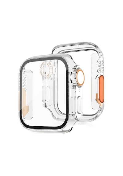 Newface - 993 - Apple Watch 44mm Watch 49mm Kasa Dönüştürücü Ve Ekran Koruyucu - Csmo-tex - - Şeffaf