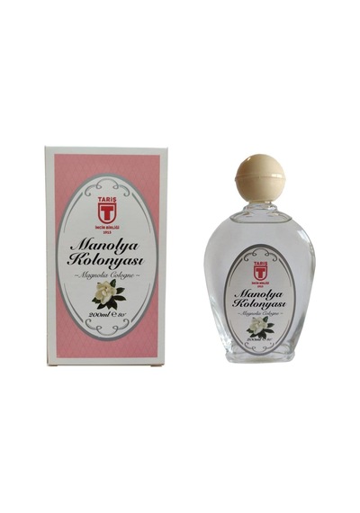 80 Derece Manolya Kolonyası 200ml Cam Şişe 80 Derece