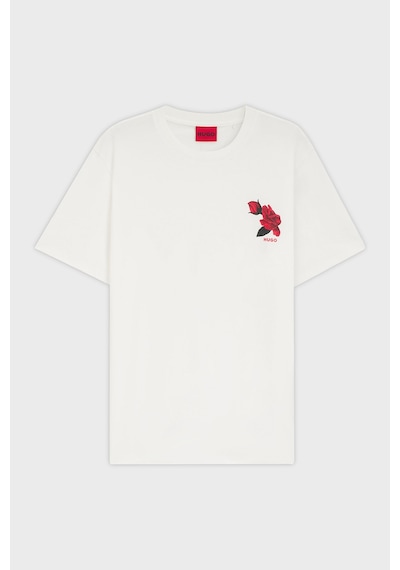 Hugo Erkek T Shirt 50564024 102 Ekru
