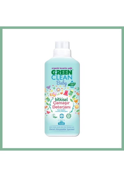 Bşkvirgo Baby Bitkisel Çamaşır Deterjanı 1000 Ml 20 Yıkama Bsk2026