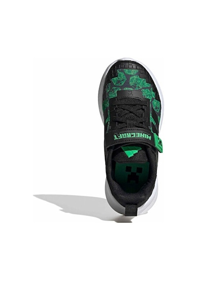 Adidas Minecraft Fortarun Çocuk Günlük Ayakkabı Jr1943 Siyah Siyah