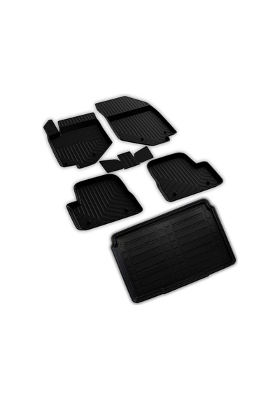 Ferrous Autoaccessories Opel Corsa F İle Uyumlu 4d Paspas Ve 3d Bagaj Havuzu 2020 Ve Üstü Açık Bej