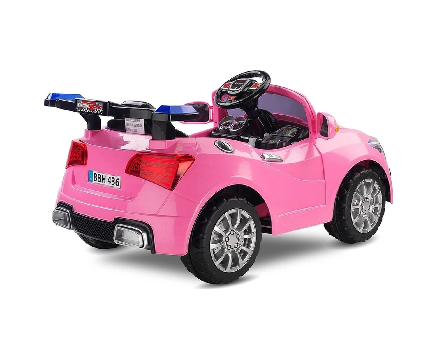 Öykü Bebek Dünyası 436 Audi 12v Pembe Akülü Araba Pembe