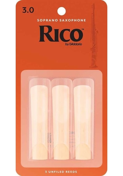Rico Ria0330 Soprano Saksafon Kamışı (3'lü) No:3