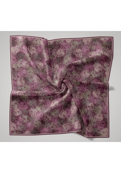 Silk Home Soft Eşarp 73095-21 Fuşya, Gri, Füme, Sisli Yeşil