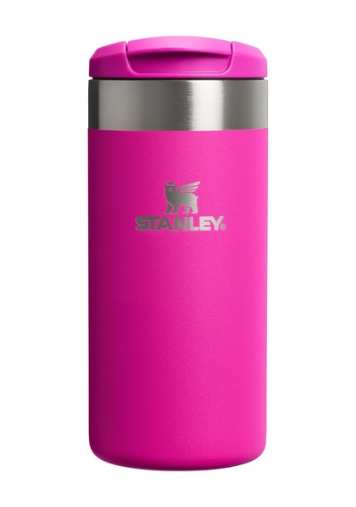 The Aerolight Transit Mug Termos Bardak, 0.35 L, Violet Blossom Açık Beyaz